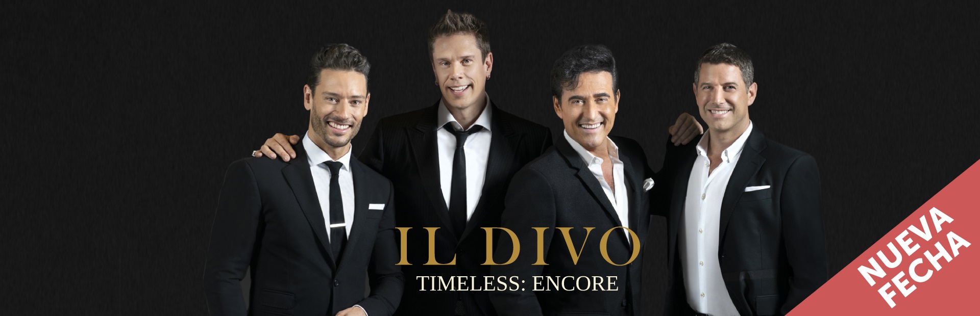 GRAN ARENA – Monticello | [Nueva Fecha] IL Divo - Timeless: Encore